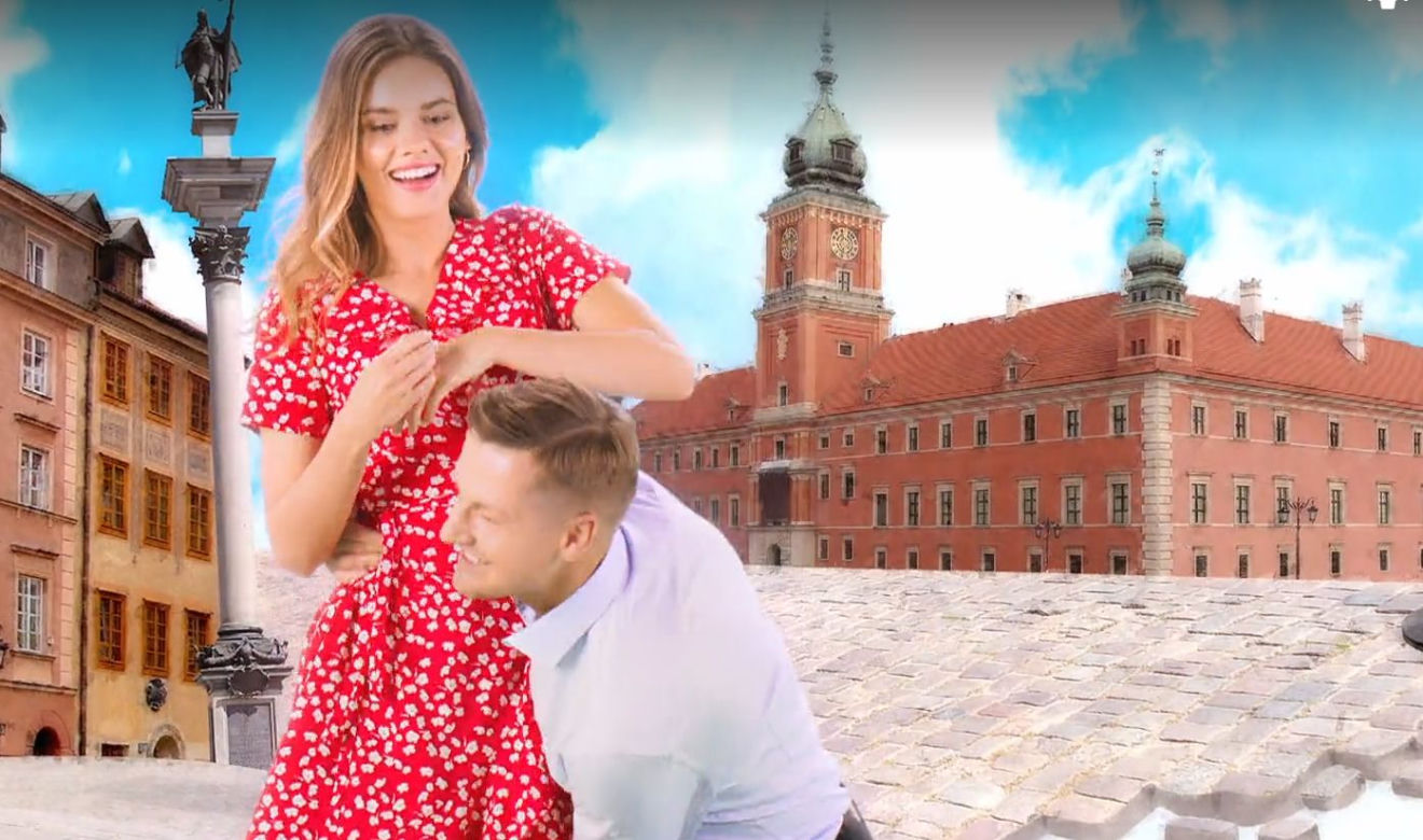 Czołówka M jak miłość. Paweł (Rafał Mroczek), Franka (Dominika Kachlik)