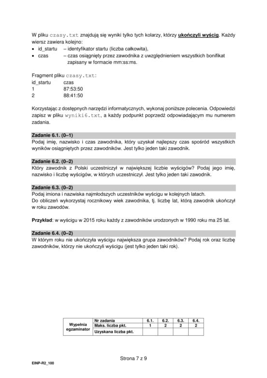 Matura próbna 2021: Informatyka [POZIOM ROZSZERZONY] ARKUSZE CKE cz. 2
