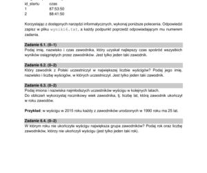 Matura próbna 2021: Informatyka [POZIOM ROZSZERZONY] ARKUSZE CKE cz. 2
