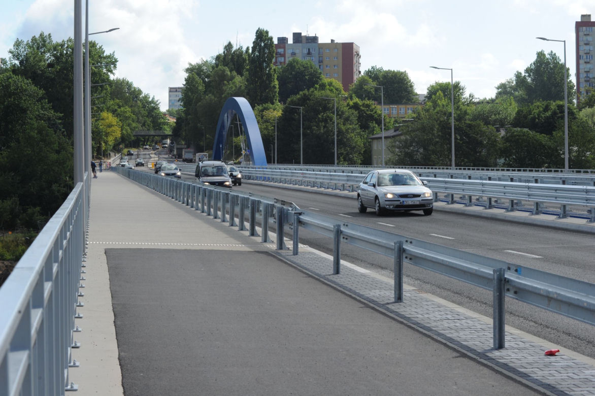 Nowy wiadukt w Koszalinie