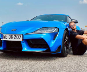 Karol Kłos i Toyota GR Supra Jarama Racetrack Edition
