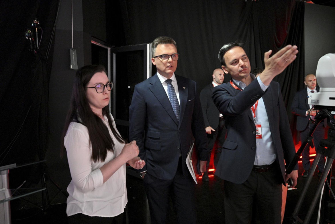 Kulisy debaty prezydenckiej "Super Expressu" 