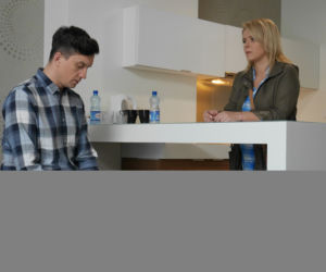 Pierwsza miłość. Marysia (Aneta Zając), Hubert (Michał Czernecki)