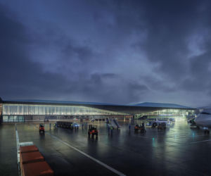 Projekt Terminala lotniska w Wilnie autorstwa Zaha Hadid Architects