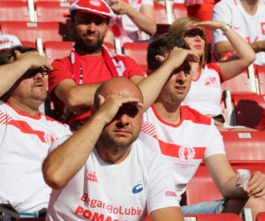 Mecz Polska - Litwa: Zobacz zdjęcia kibiców! [GALERIA]