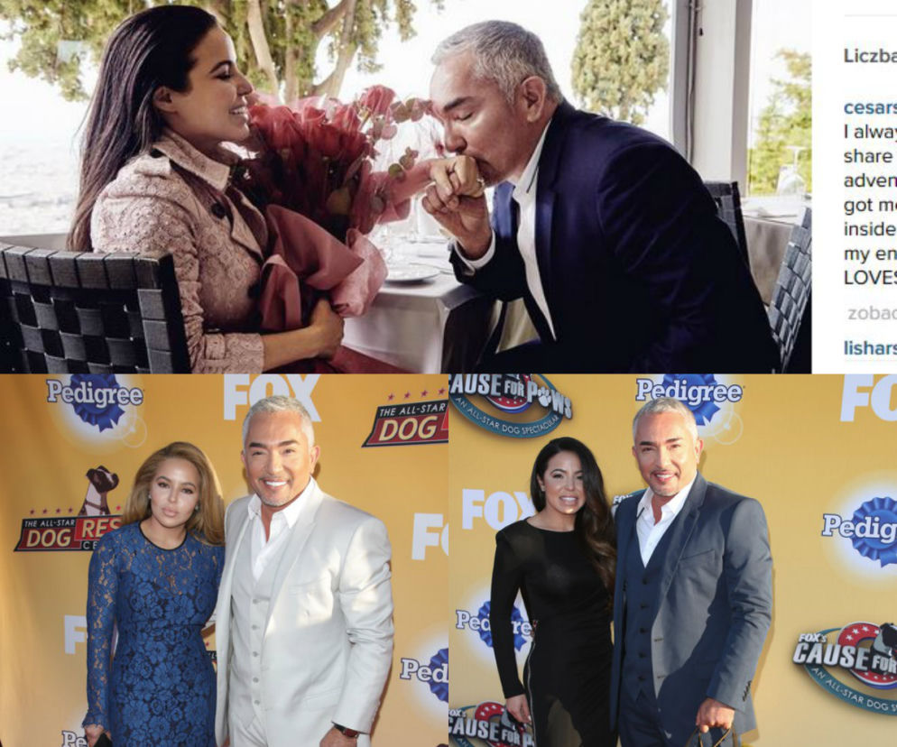 Cesar Millan i Jahira Dar