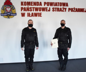 Kolejne zmiany kadrowe w Iławskiej straży pożarnej