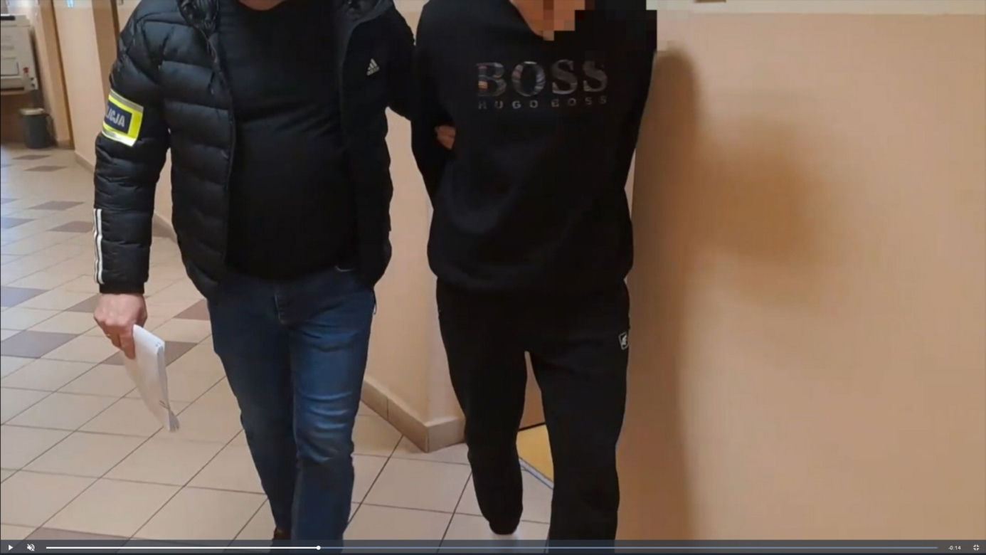 Łukasz B. napadł na sklep w Kobyłce. Drugi napastnik zginął od noża. Jest akt oskarżenia