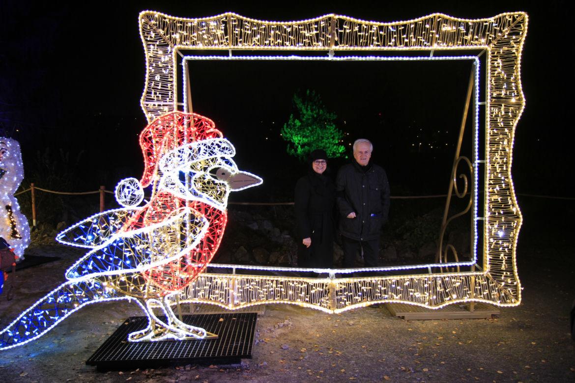 Park iluminacji „Tajemniczy Ogród” w Lublinie