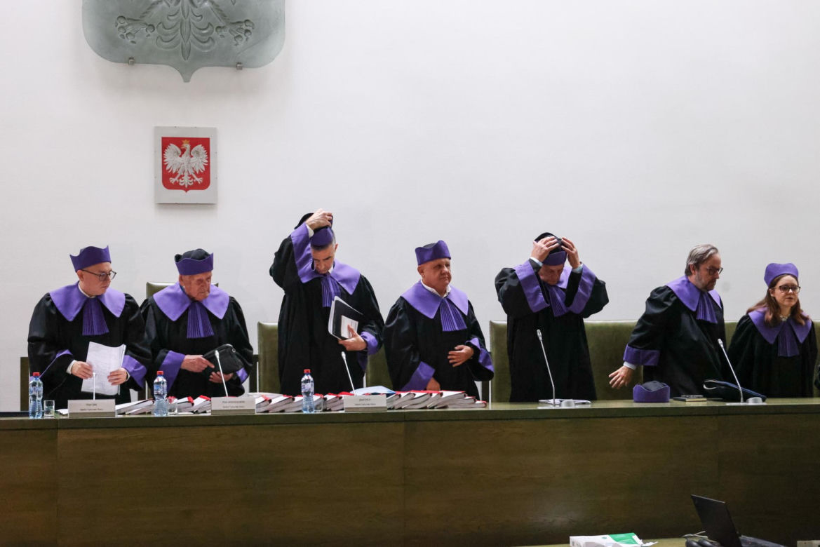Wielka awantura przed Trybunałem Stanu. Szok! "Dzwonimy po policję!"
