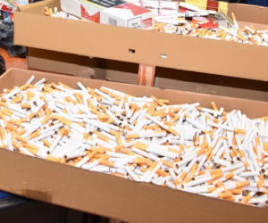 Pomorskie: Kryminalni przejęli wielkie ilości nielegalnych papierosów [ZDJĘCIA]