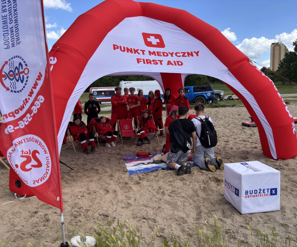 Bezpieczna kąpiel zaczyna się od świadomości. Profilaktyka nad zalewem na Brokach