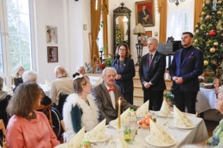Wzruszająca wigilia w Skolimowie. Niespodziewani goście!