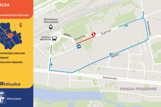 Kierowcy i pasażerowie na warszawskiej Pradze-Południe muszą przygotować się na duże zmiany, bo jedna z ulic będzie jednokierunkowa