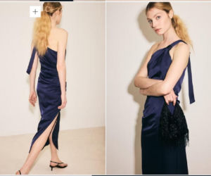 Ta asymetryczna sukienka z Mango, to perełka na wesele. Ma ciekawy krój, a do tego kosztuje tylko 200 złotych!