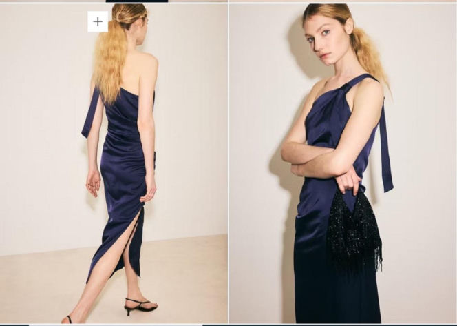 Ta asymetryczna sukienka z Mango, to perełka na wesele. Ma ciekawy krój, a do tego kosztuje tylko 200 złotych!