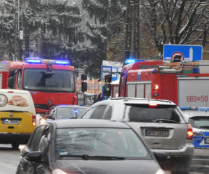 Ewakuacja szkoły w Radzyminie, uczeń przyniósł niewybuch na lekcje