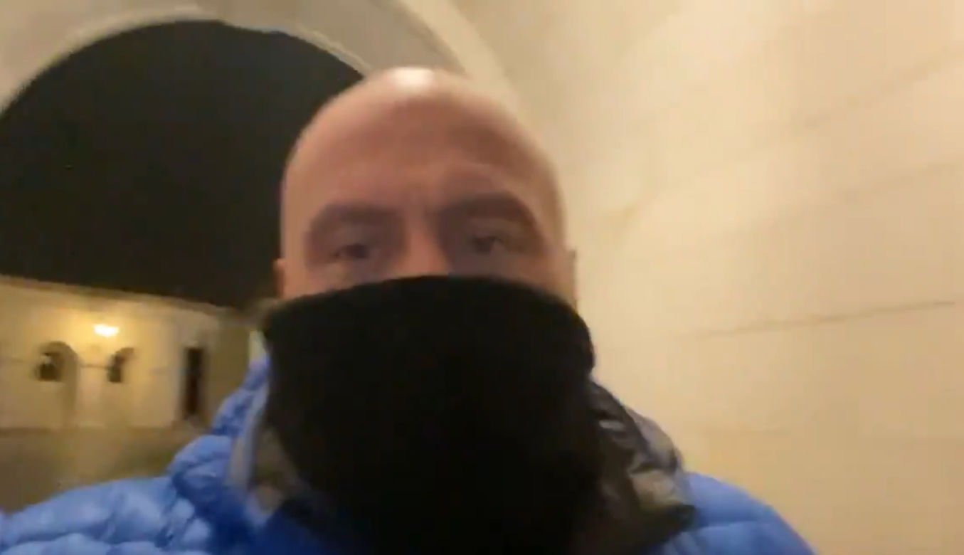 Marcin Najman na uczelni