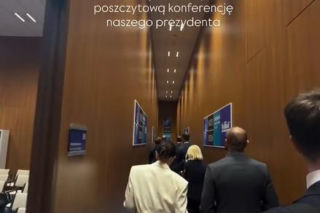Nadia Długosz na szczycie NATO