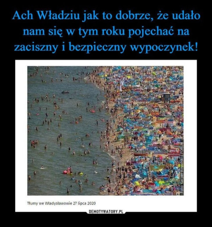Wakacje rozpoczęte! Polacy ruszyli na plaże! Zobacz najlepsze MEMY!