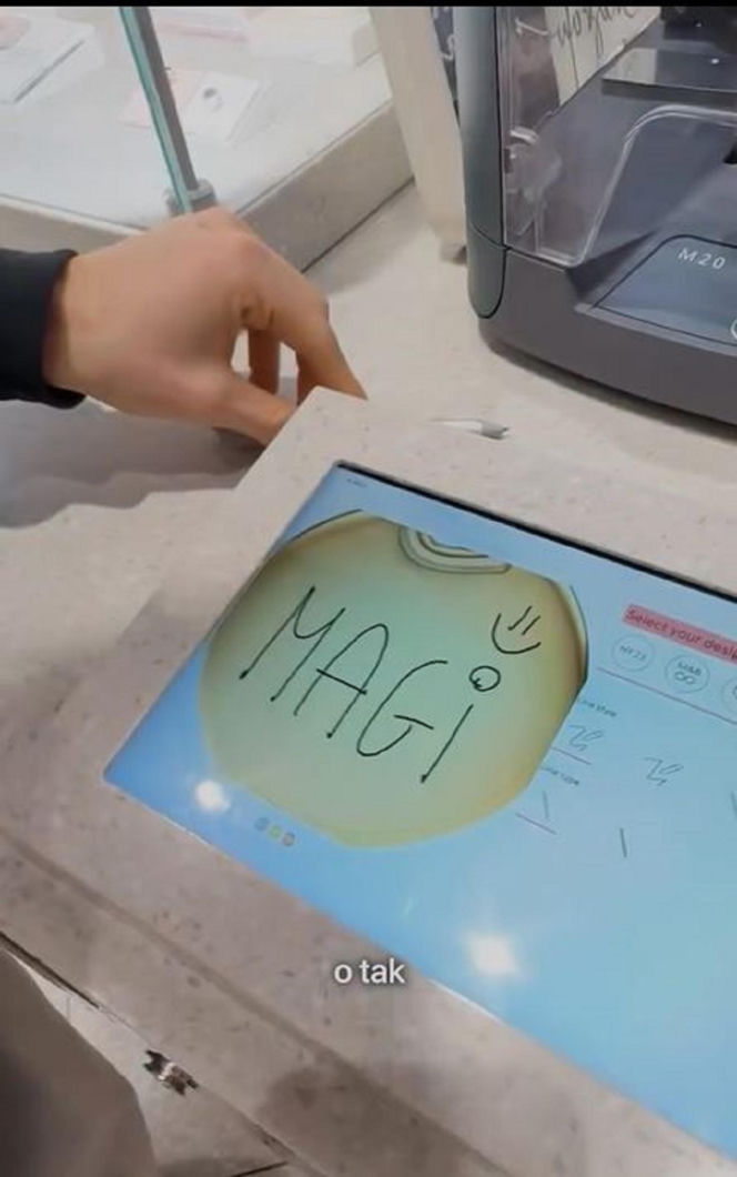 Bagi zrobił to dla Magdy Tarnowskiej. "Będziemy mieć pamiątkę na całe życie"