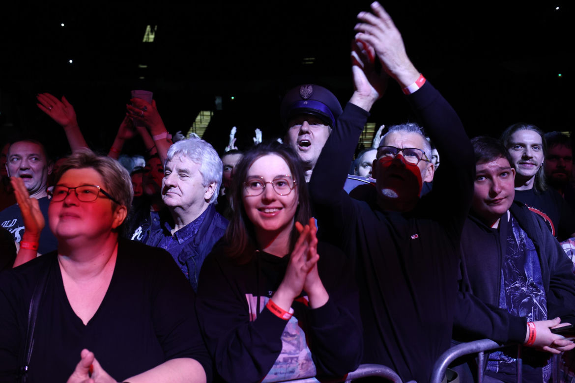 Koncert "Zadzwońcie po milicję" w katowickim Spodku