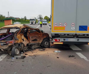 Wypadek w Niedrzwicy Dużej