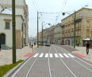 Kraków: Przebudowa torowiska na Krakowskiej coraz bliżej. Zobacz WIZUALIZACJE!