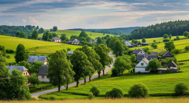 AI wskazała najpiękniejszą wieś w Łódzkiem. Tego miejsca nikt się nie spodziewał.