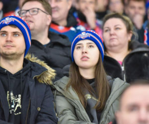 KH Energa Toruń - Unia Oświęcim 4:1, zdjęcia kibiców i zawodników z meczu nr 6