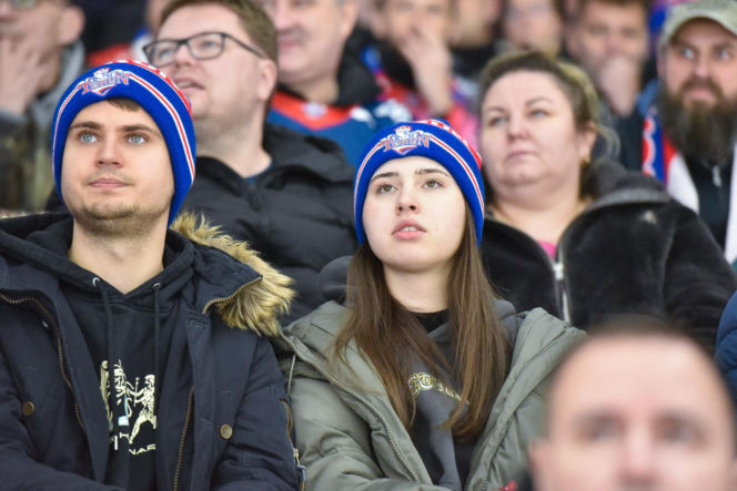 KH Energa Toruń - Unia Oświęcim 4:1, zdjęcia kibiców i zawodników z meczu nr 6