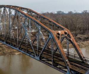 Stary most nad Wisłą w Górze Kalwarii