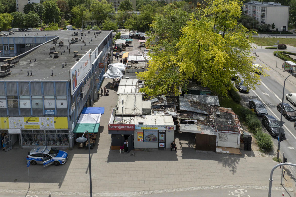 Chcą im zabrać ukochany bazarek. Ma w tym miejscu powstać nowy blok