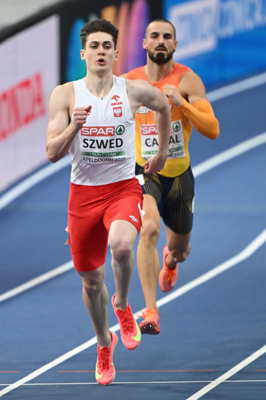 Maksymilian Szwed coraz szybszy!