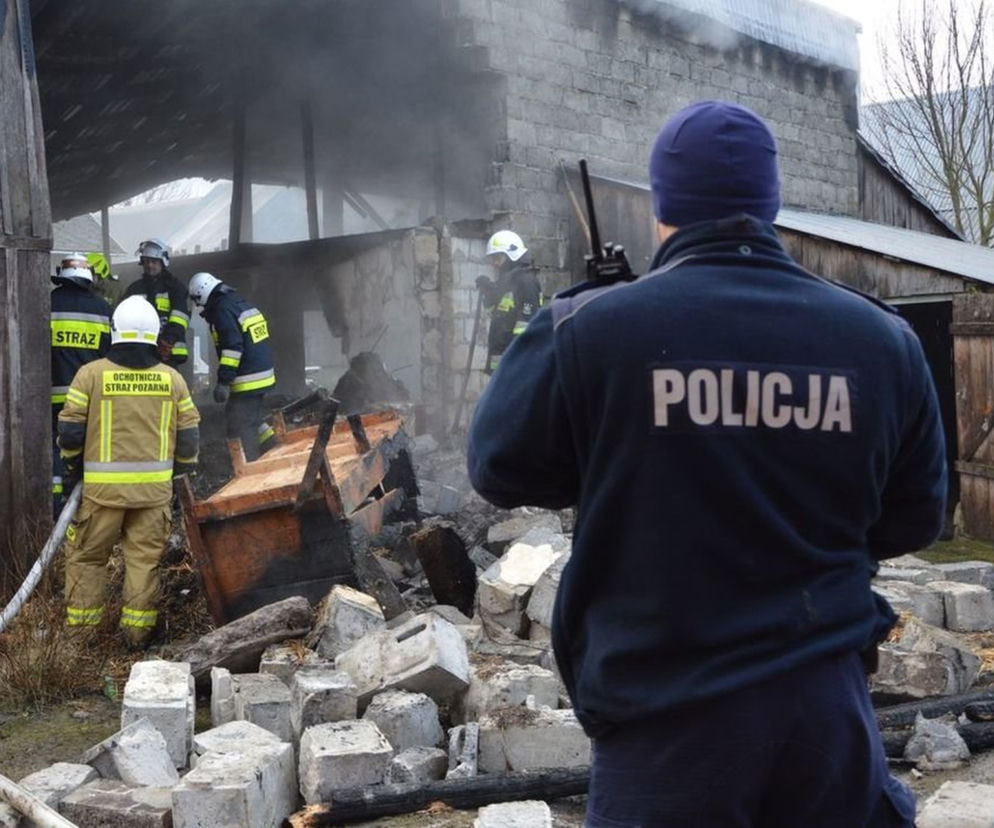 Łosiniec: Wybuch gazu i makabryczna śmierć 68-latki. Potężna eksplozja rozsadziła budynek