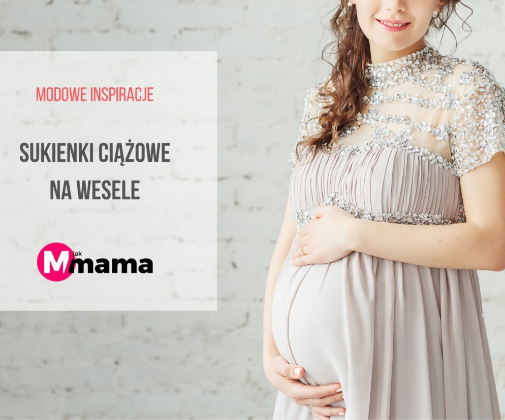sukienki na wesele w ciąży