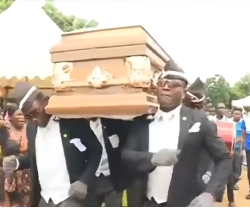 Nagranie słynnego Coffin dance sprzedane za ogromną sumę! Pieniądze wesprą walczącą Ukrainę