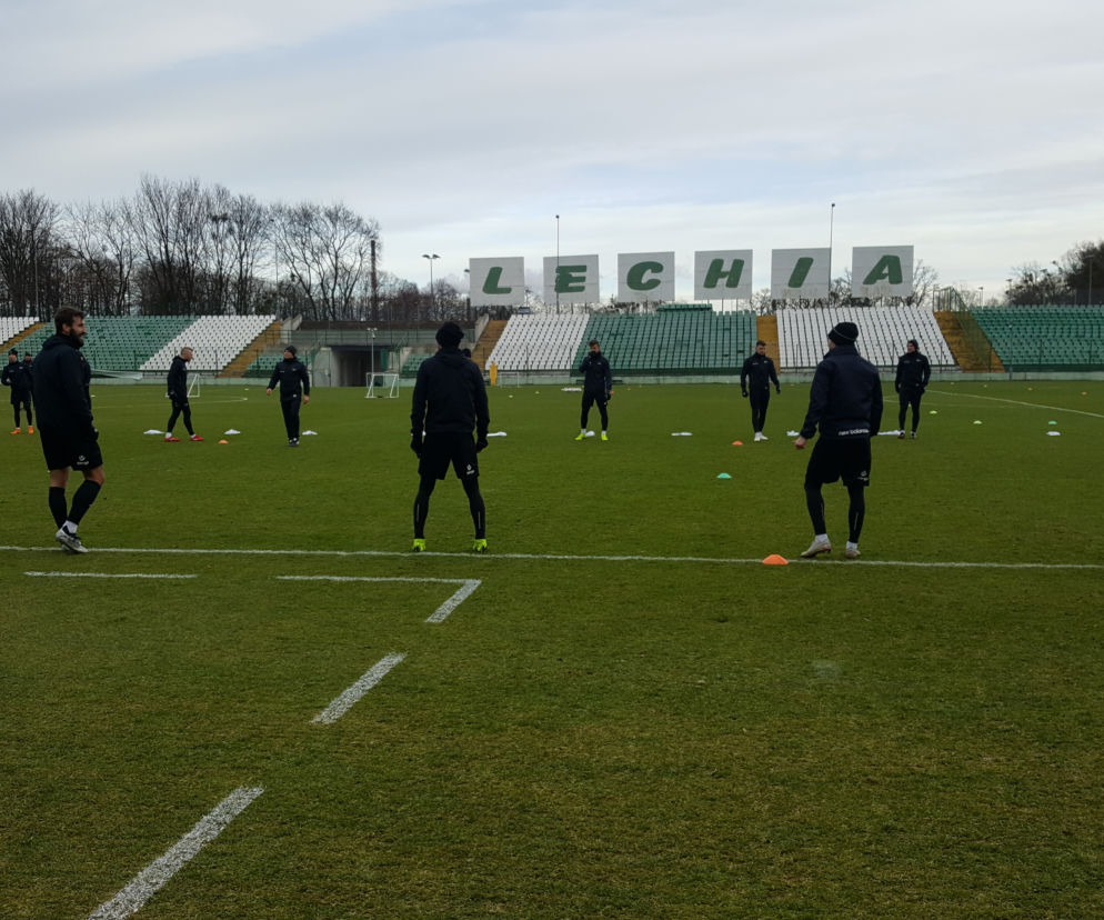 Poranny trening piłkarzy Lechii Gdańsk (12.01.2019)