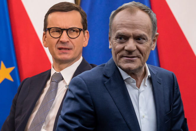 Morawiecki wchodzi do koalicji z Tuskiem. Realny scenariusz? Znamy opinie Polaków