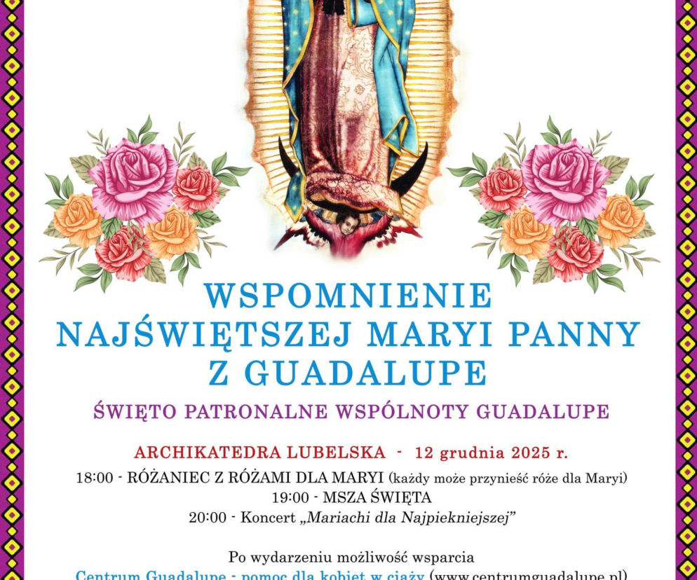 Święto Matki Bożej z Guadalupe - plakat