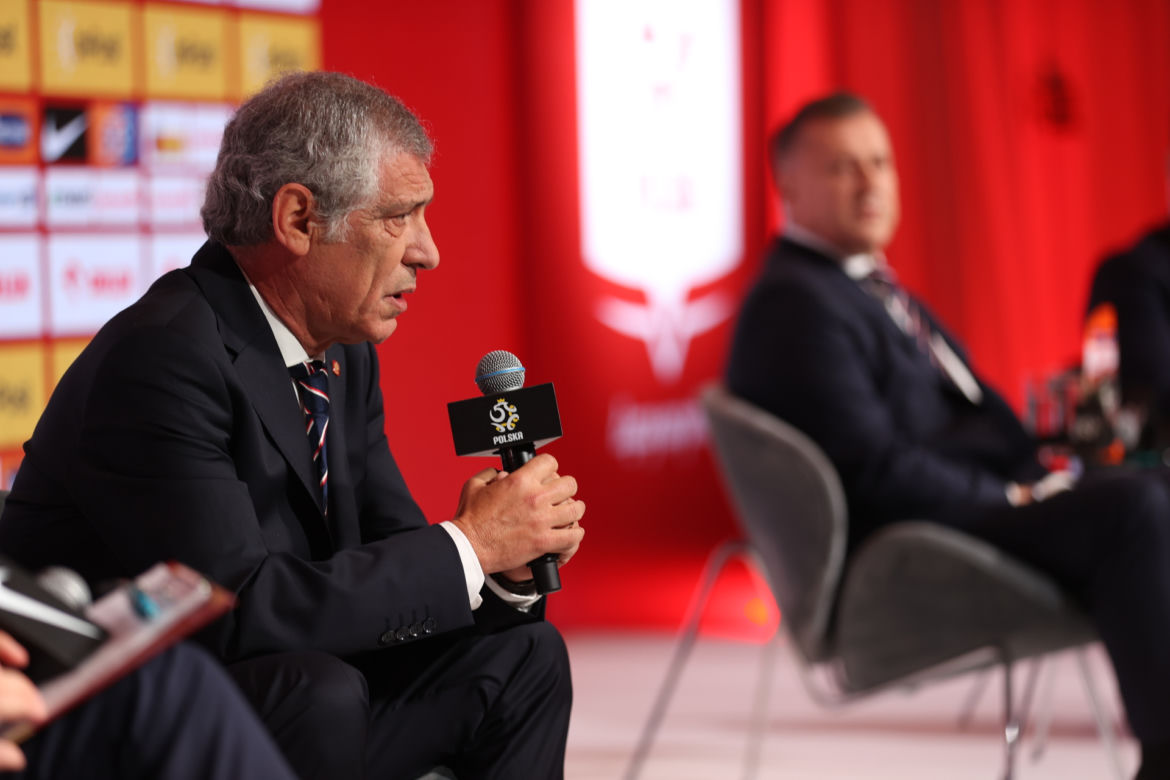 Najpierw piwko, potem lotnisko. Oto dzień Fernando Santosa w Polsce