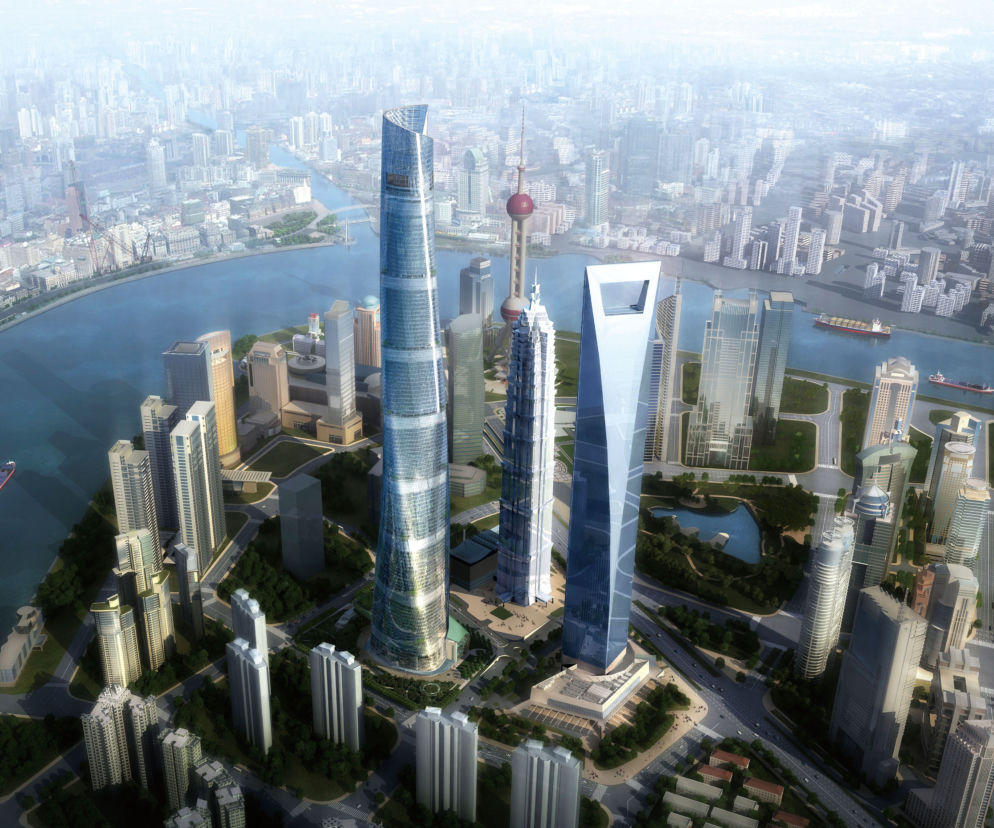Szanghai Tower, nowy wieżowiec w Szanghaju