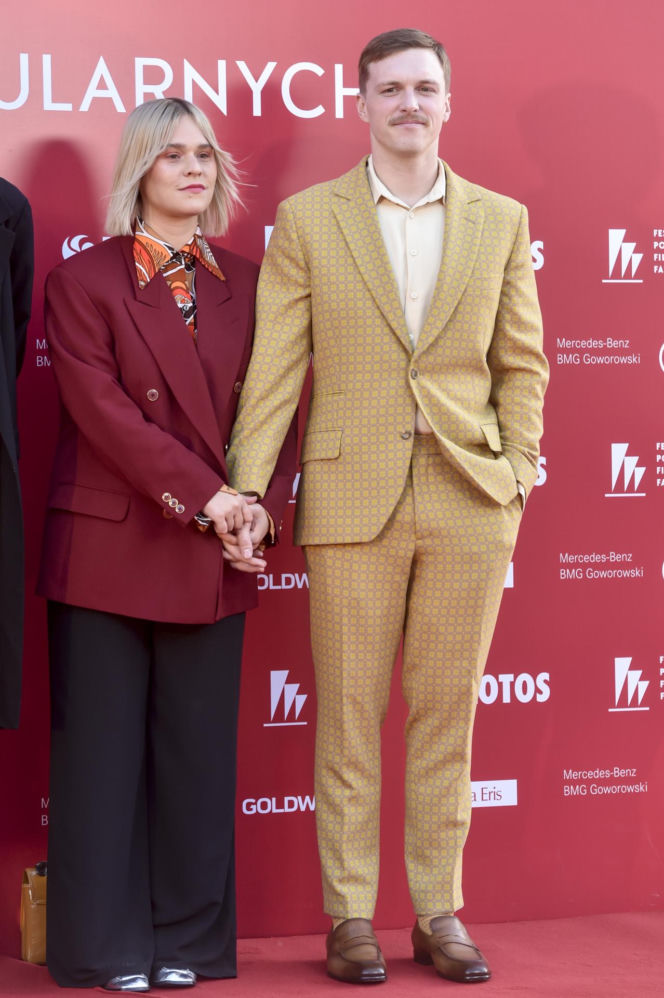 Tomasz Włosok i Malwina Buss