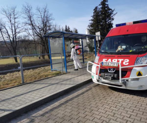 OSP będzie dezynfekować miejsca publiczne