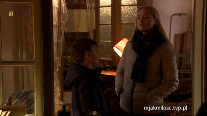 M jak miłość odc. 1363 Wojtuś (Feliks Matecki), Joasia (Barbara Kurdej-Szatan)