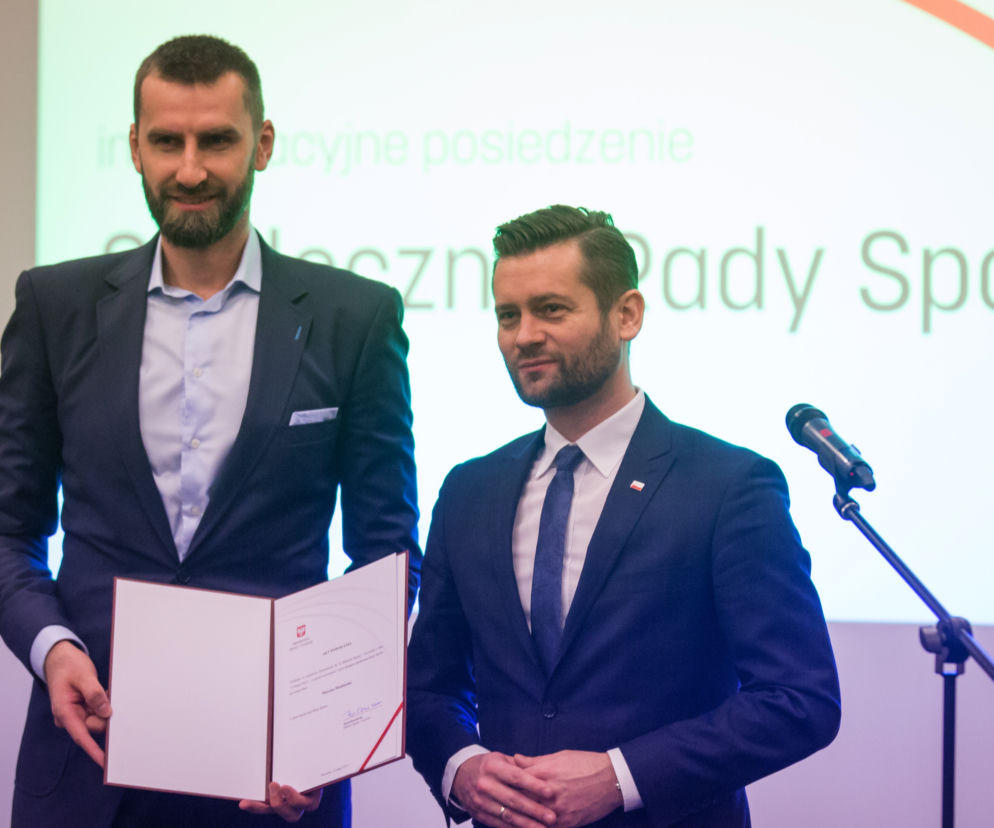 Siatkówka, ministerstwo sportu, Marcin Możdżonek, Kamil Bortniczuk, minister, Społeczna Rada Sportu