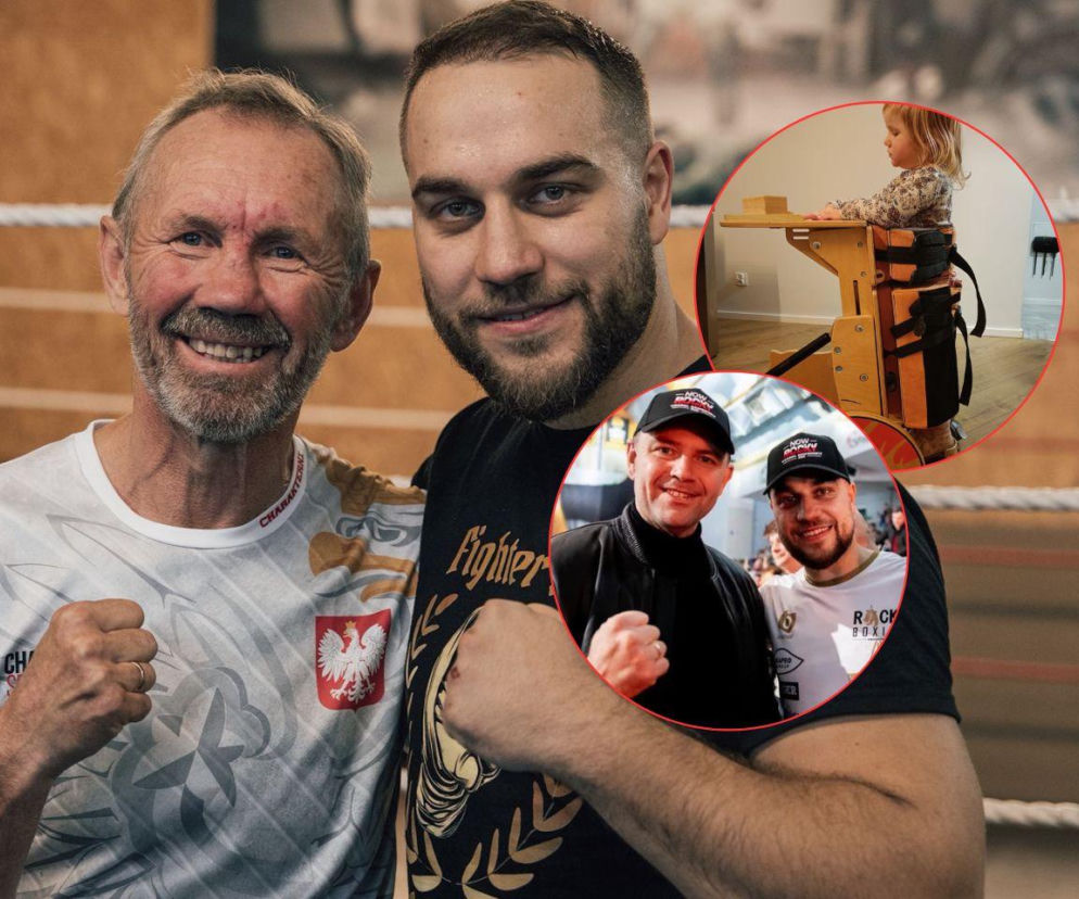 Waldemar Nawrocki i Adrian Domalewski pomagają Anielce