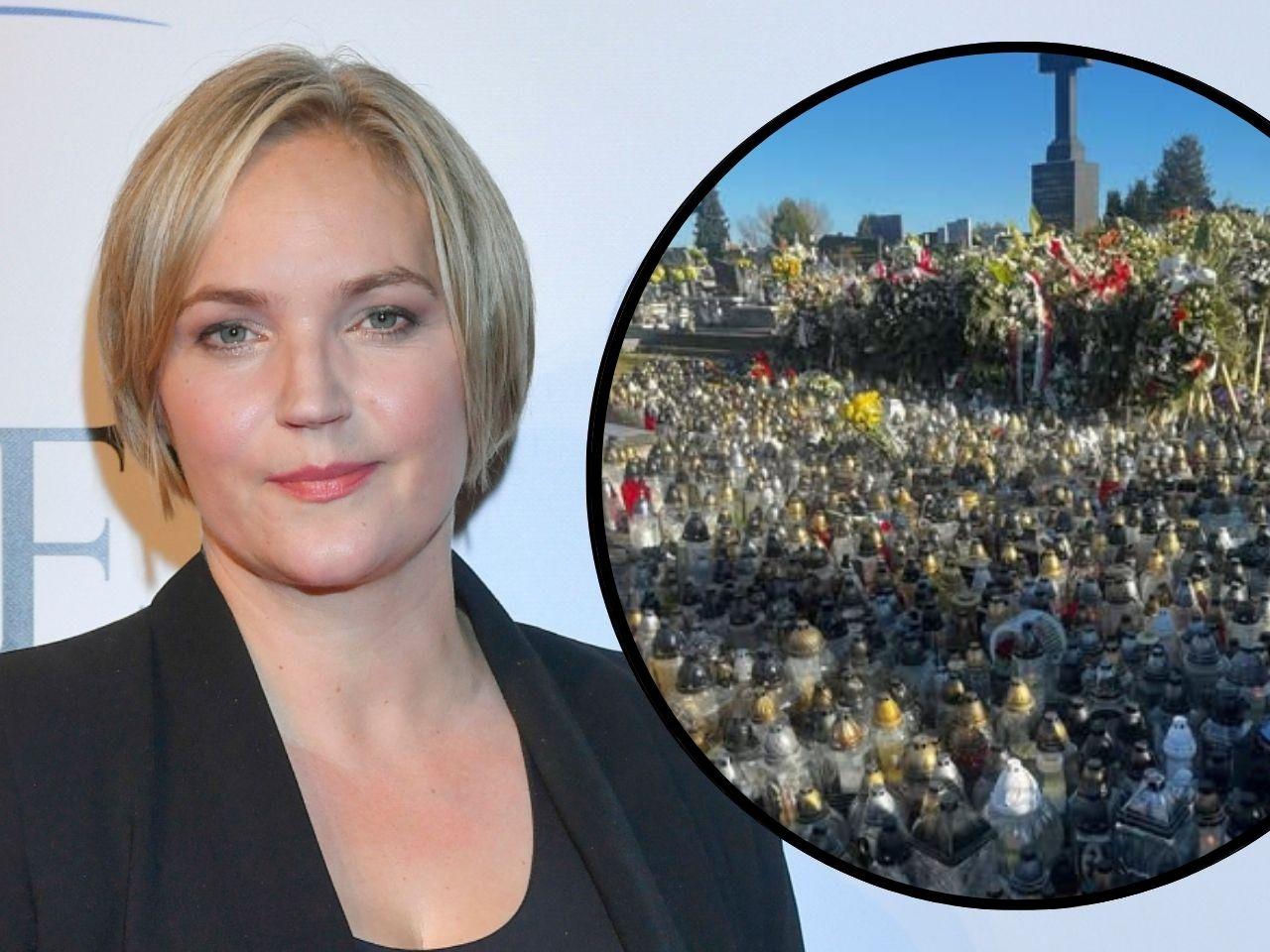 Chorosińska pokazała, jak kilka dni po pogrzebie wygląda grób Łukasza Litewki. Porus…