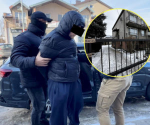 Podwójne morderstwo w Raciążu. Aleksander G. doprowadzony do prokuratury