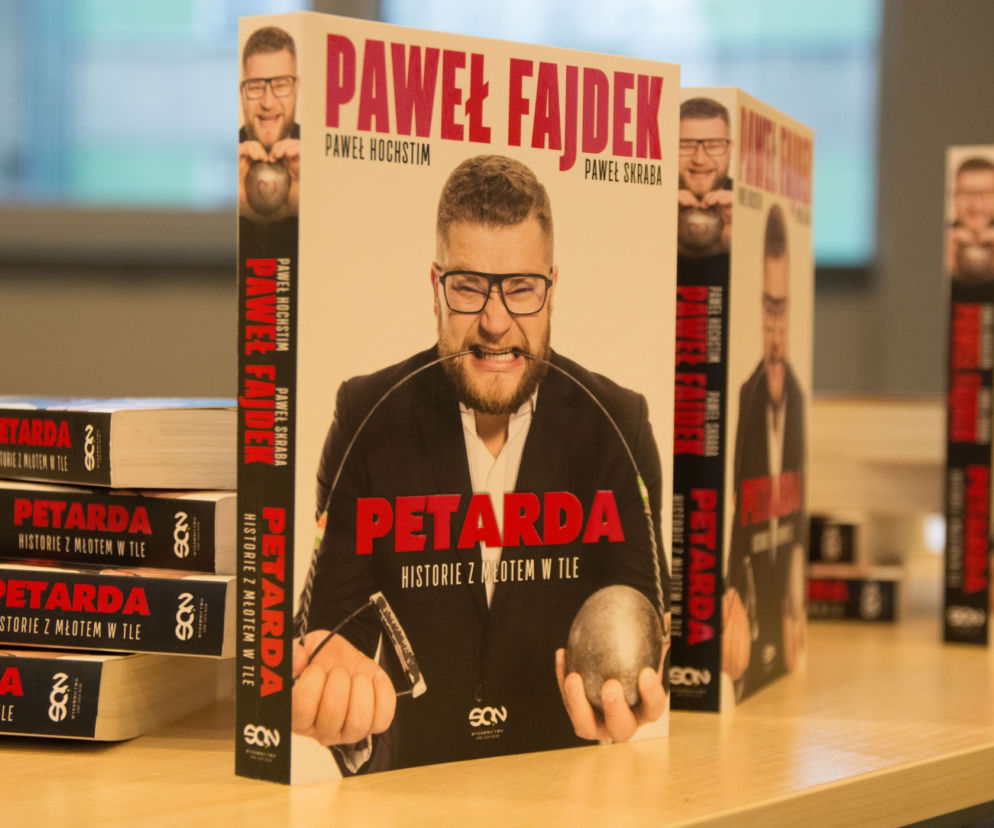 Mistrz świata napisał biografię. Paweł Fajdek przedstawia „Petardę”